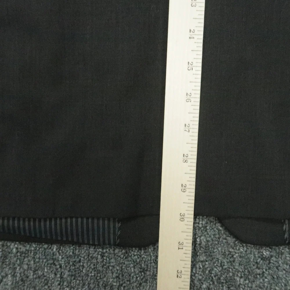 Banana Republic‎ Blazer Men 42L Dark Charcoal Wool Slim Fit Sport Coat